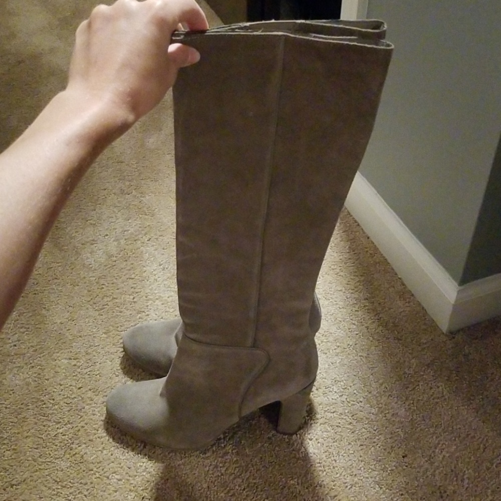 Tall Loft Taupe Boots